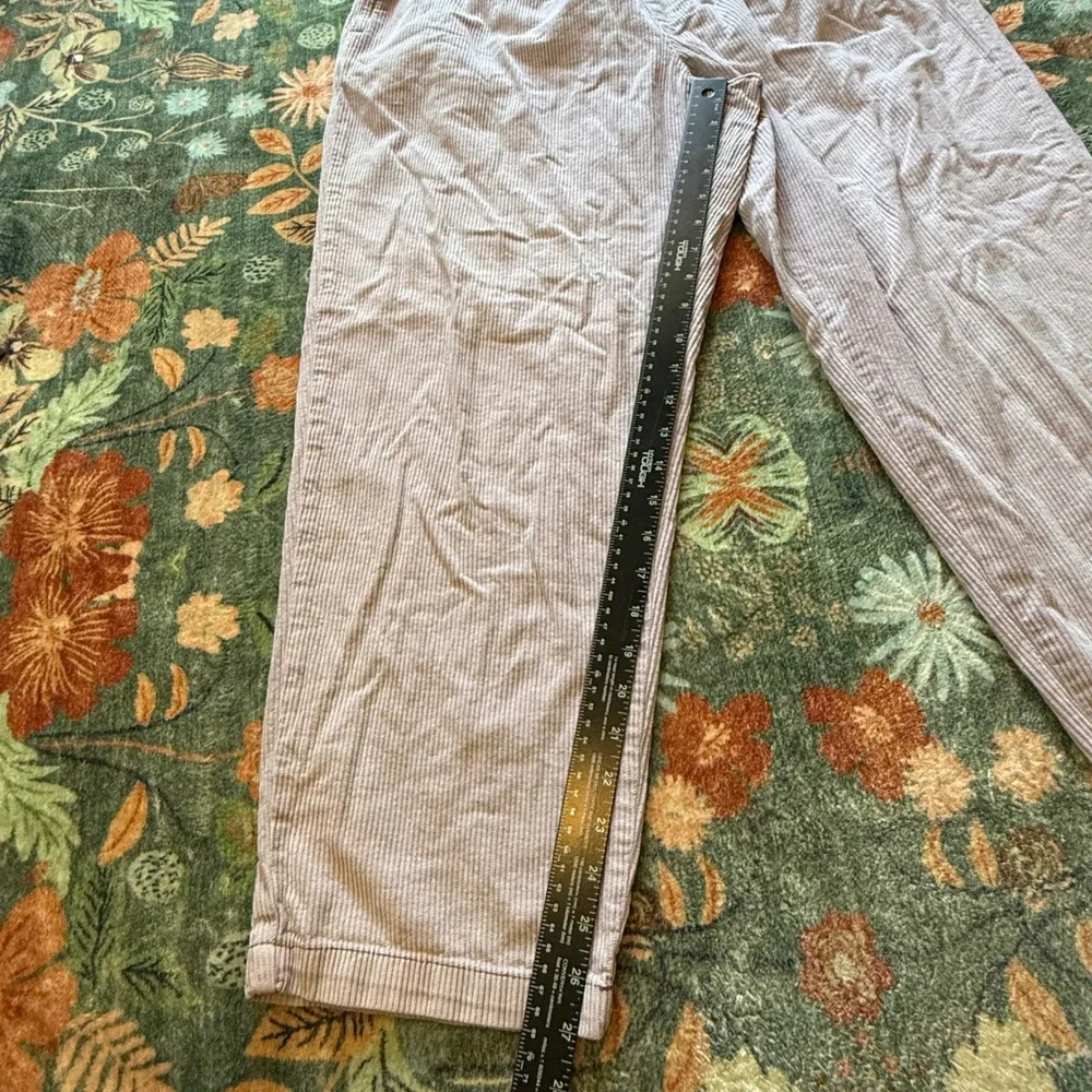 Urban Outfitters Mens Large Lavender Purple‎ Corduroy Beach Pants OB965340